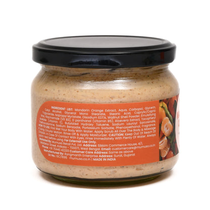 Mumuso Skin Essentials Mandarin Orange Body Scrub