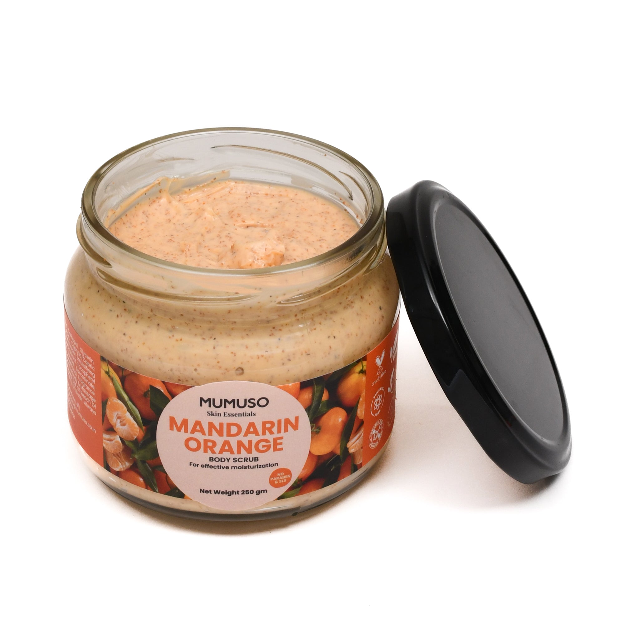 Mumuso Skin Essentials Mandarin Orange Body Scrub