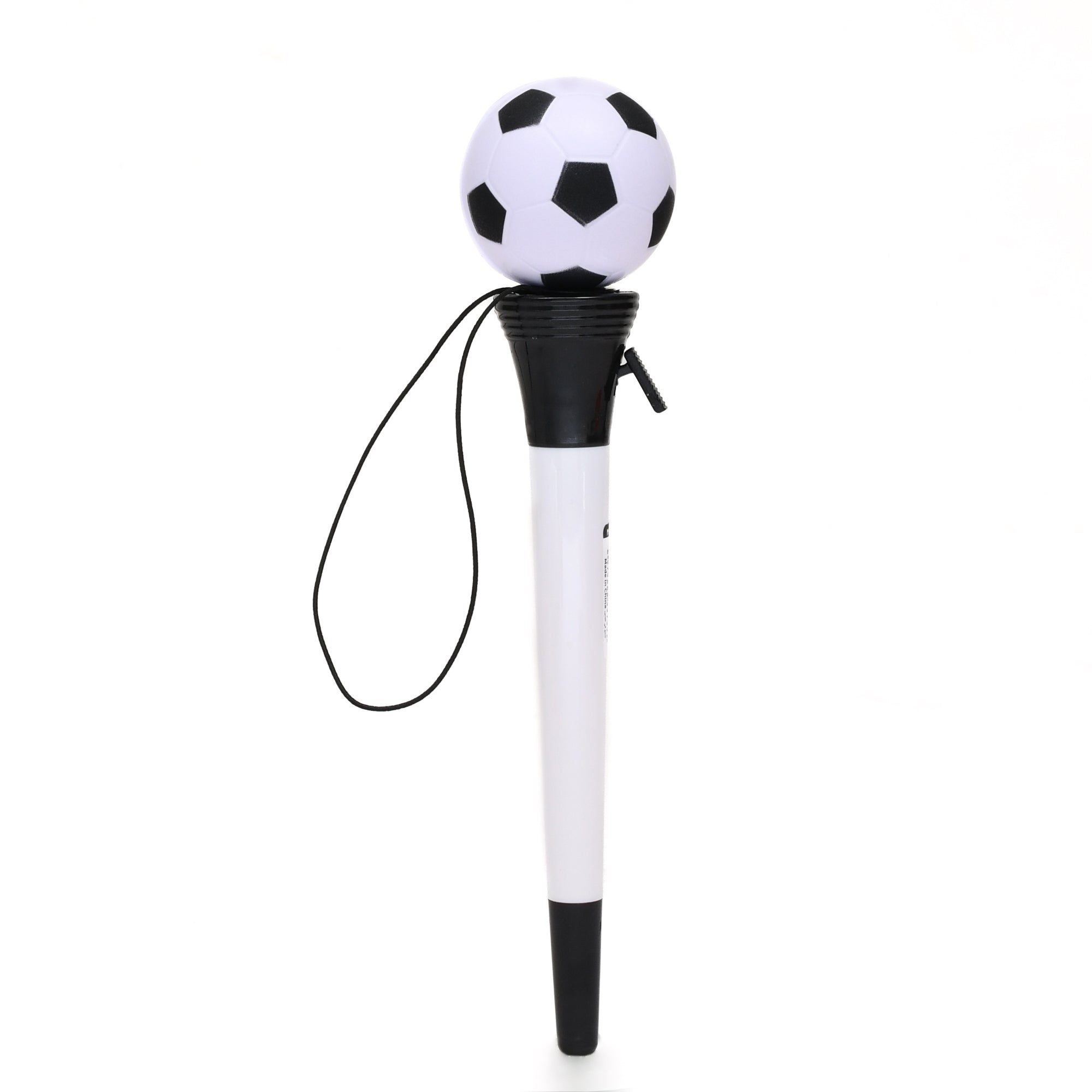 Mumuso’s Football Ball Pen - White &amp; Black