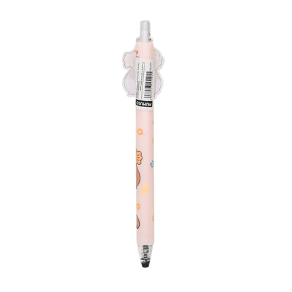 Mumuso’s Capybara Gel Pen - Brown &amp; Pink