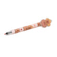 Mumuso’s Capybara Gel Pen - Brown & Pink