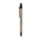 Pocket Notebook with Ballpoint Pen & Sticky Notes - Brown