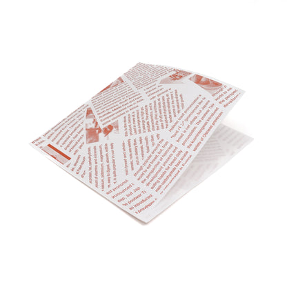 Vintage Lettered Food Wrap Sheets- 30 pcs