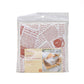 Vintage Lettered Food Wrap Sheets- 30 pcs