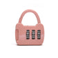 MUMUSO 64K Journal with Combination Lock - Pink & Blue