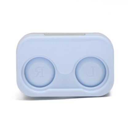 Mini Portable Contact Lens Case- Baby Blue