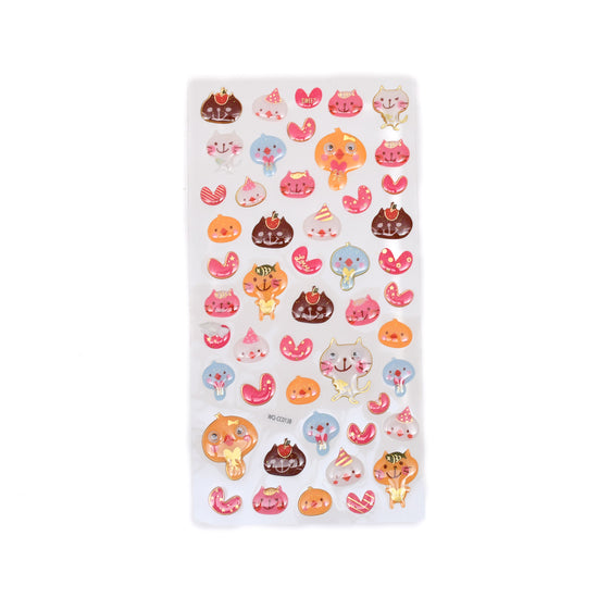 Cute Animal Shining Stickers
