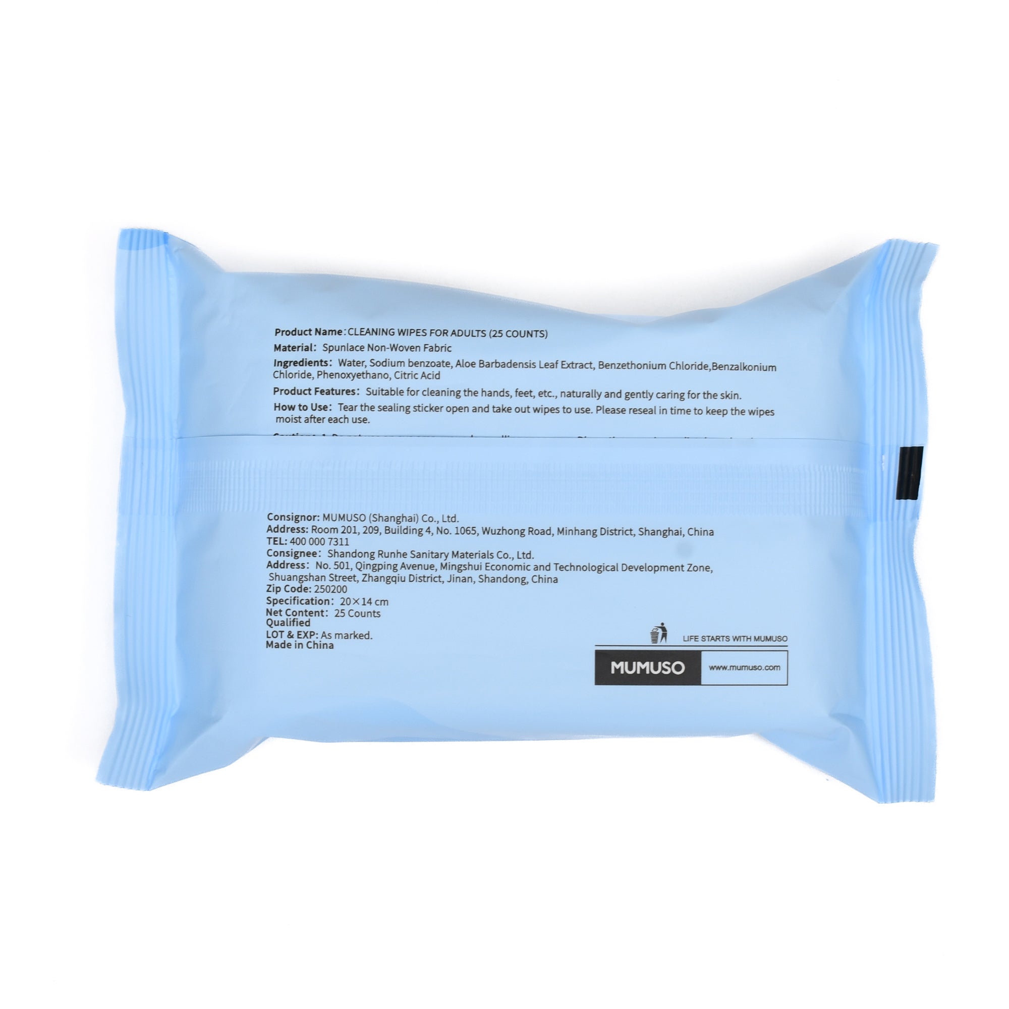 Cleansing Wipes for Adults - 100 wipes