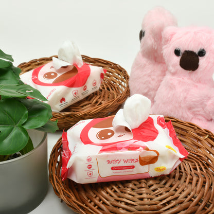 Gentle Baby Cleansing Wipes ( 25pcs x 4)