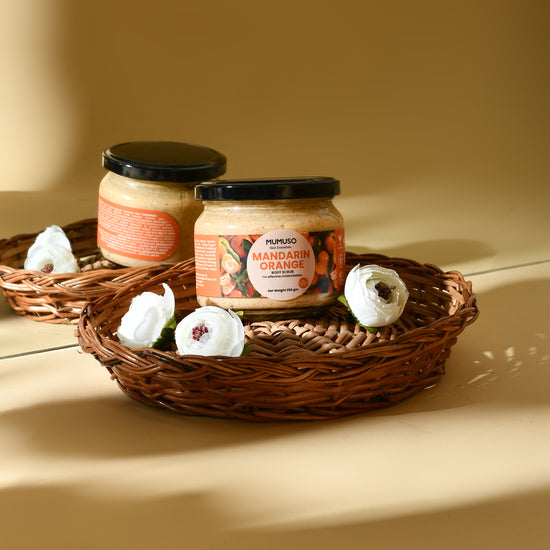 Mumuso Skin Essentials Mandarin Orange Body Scrub