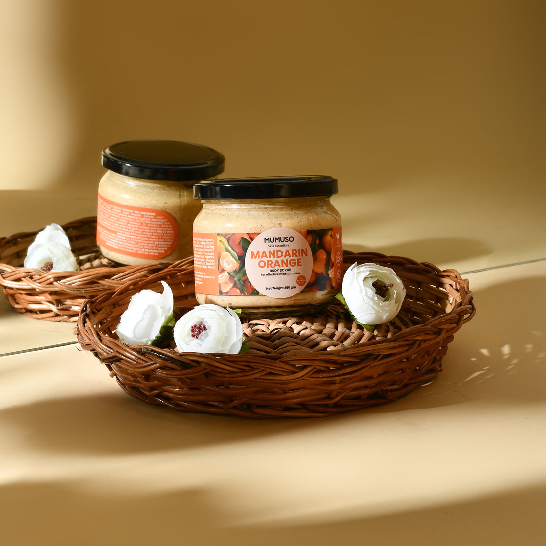 Mumuso Skin Essentials Mandarin Orange Body Scrub
