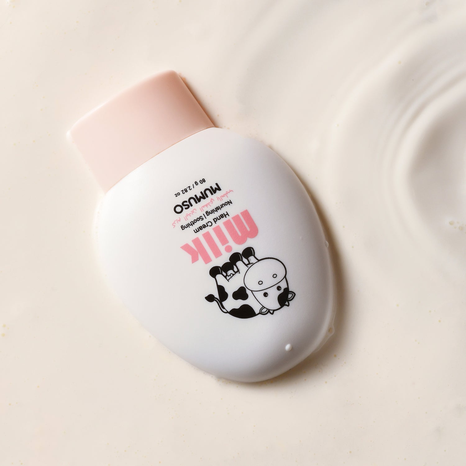 Milk Hand Cream (Nourishing and Soothing) for Soft and Smooth Hands)
