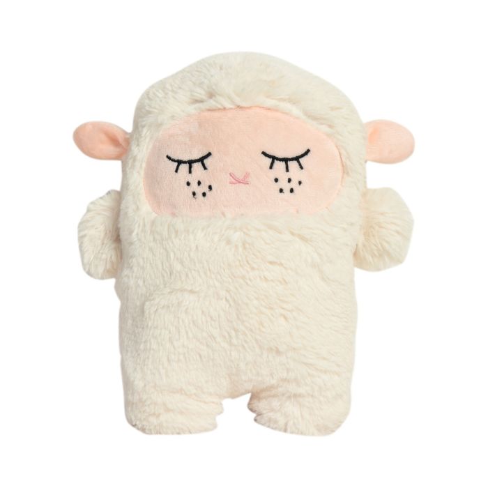Melancholy Sheep Plush Toy - White Mumuso
