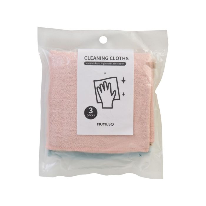 Microfiber Cleaning Clothes - Assorted Mumuso