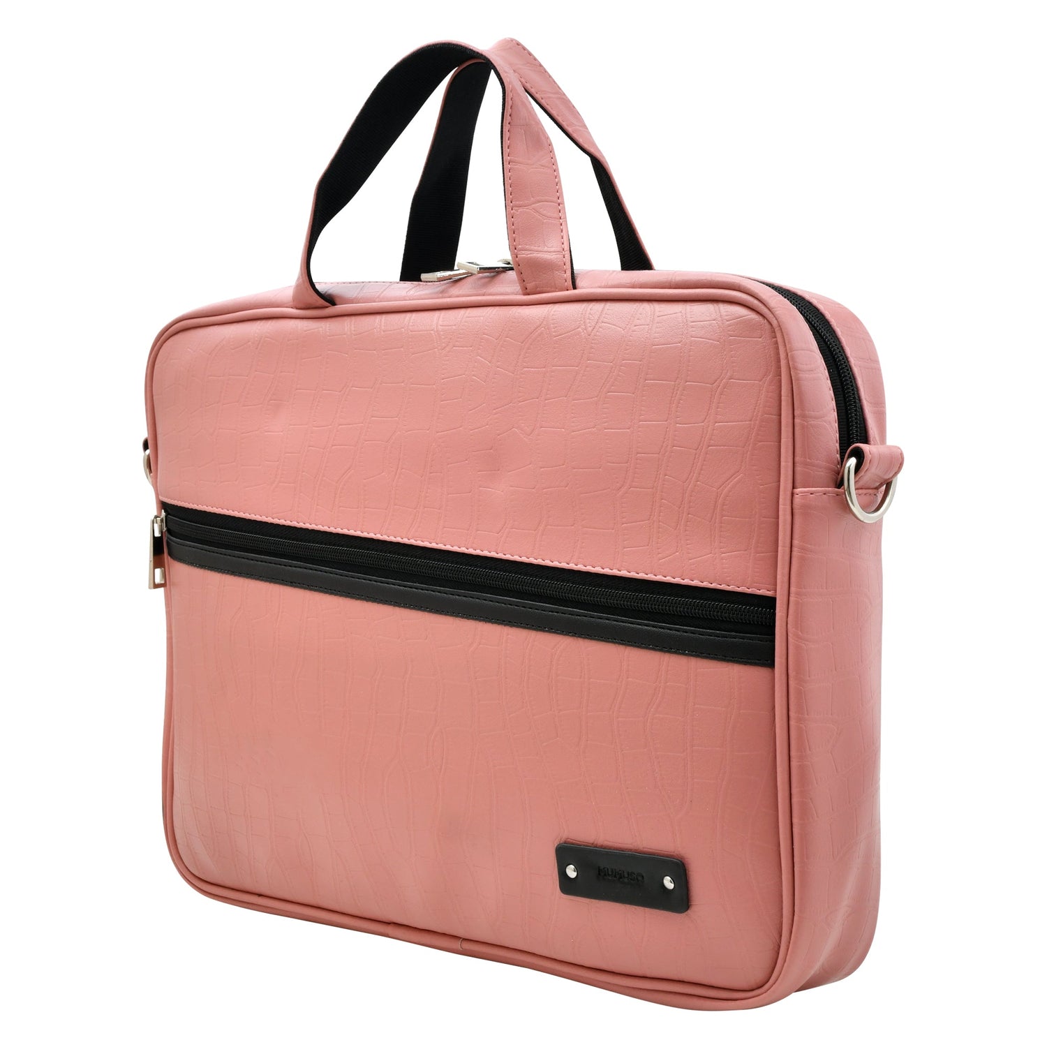 Mini Laptop Bag - Orangish Pink Mumuso