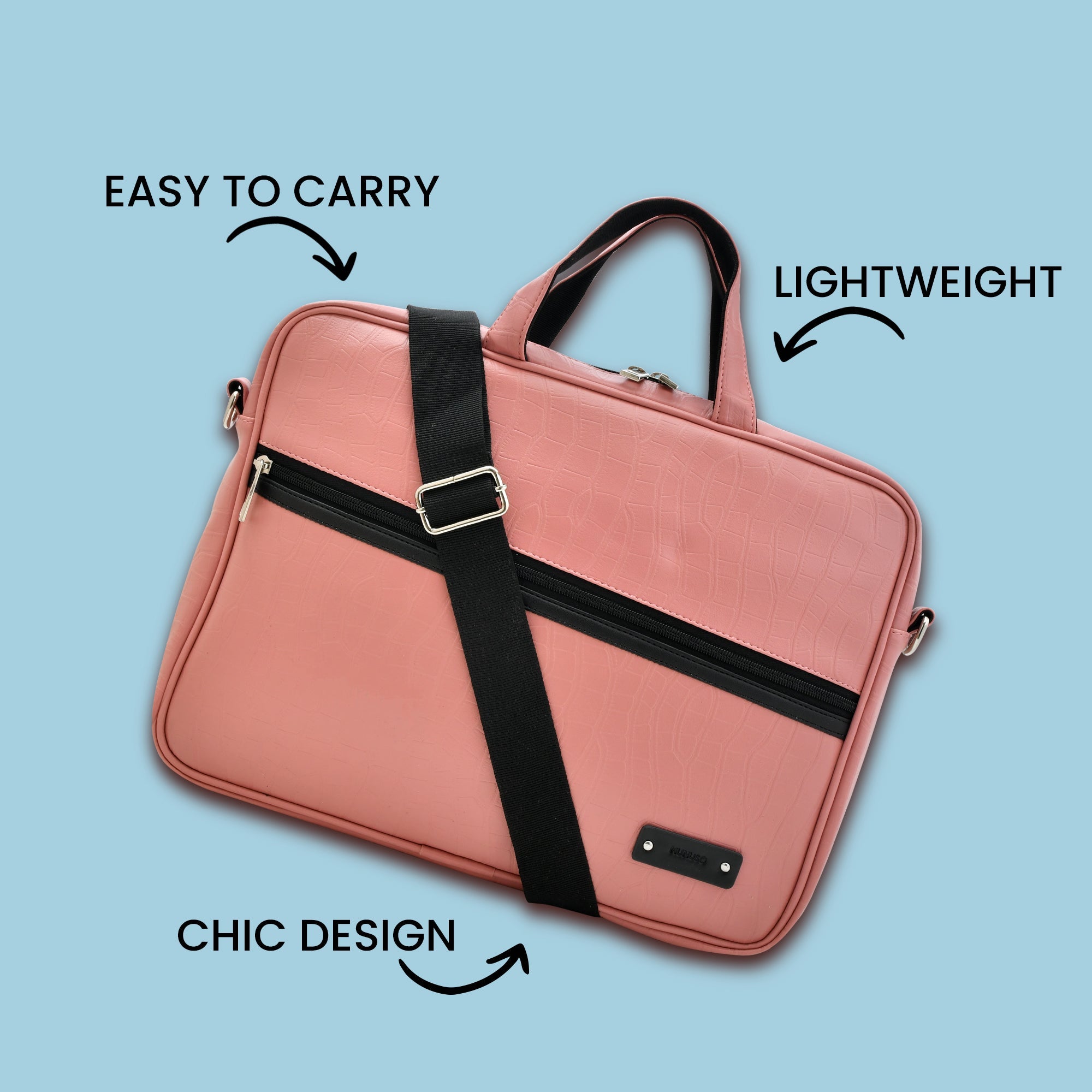 Buy Pink Laptop Bags for Women by YELLOE Online | Ajio.com