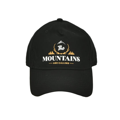 Mountains Are Calling Cap - Black Mumuso