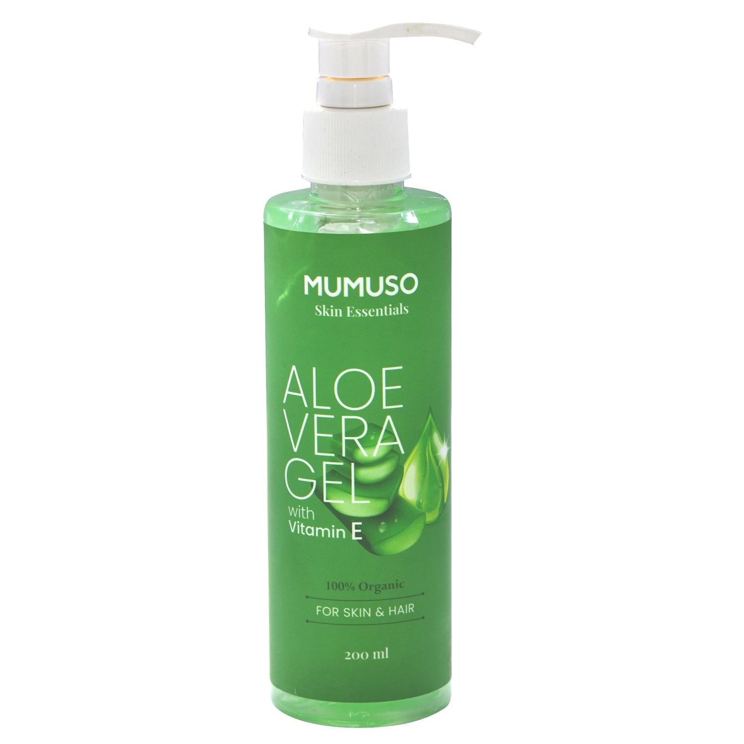 Multipurpose Aloe-Vera Gel with Vitamin E - 200 ml Mumuso