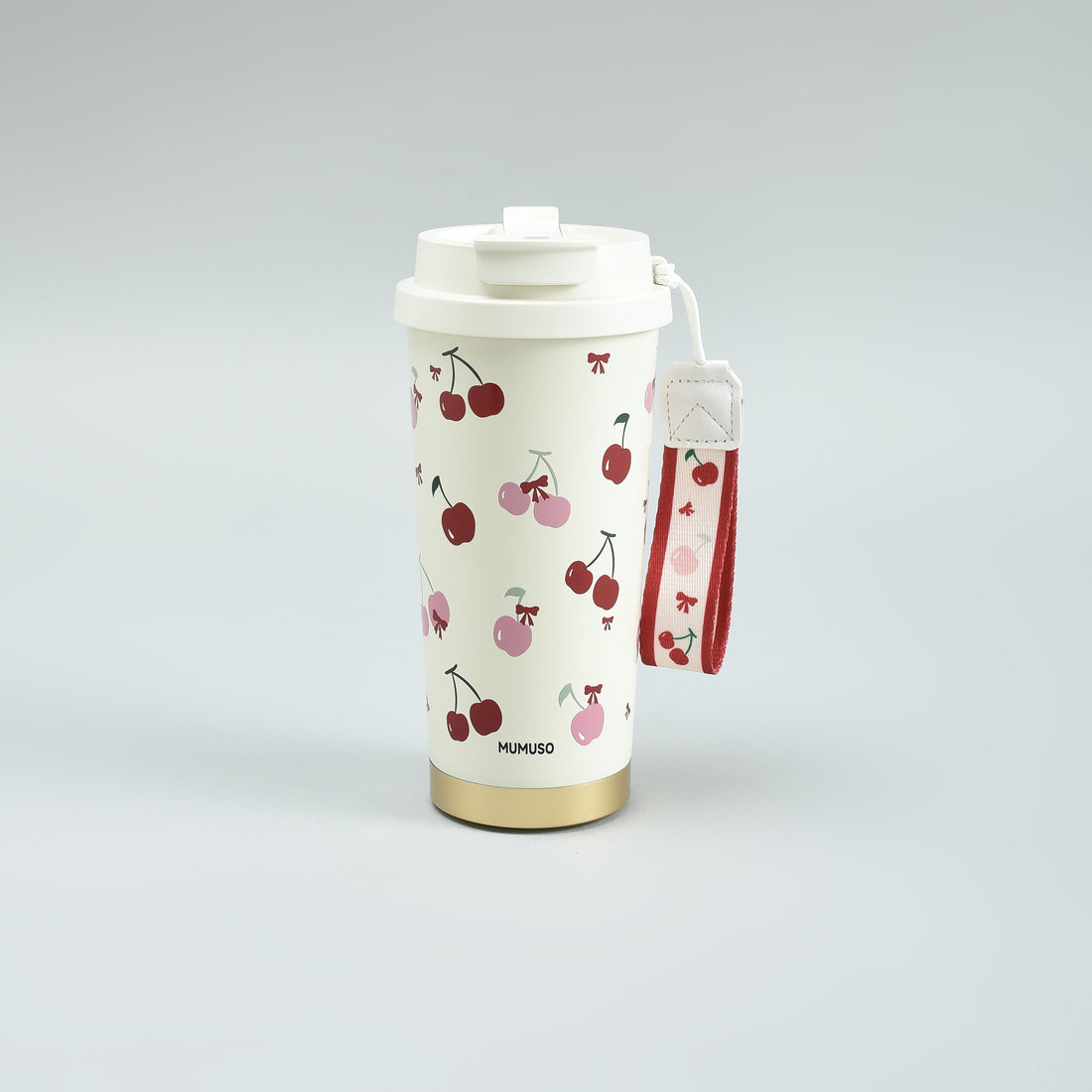 Cherry Insulated Coffee Tumbler - Red/550 ml