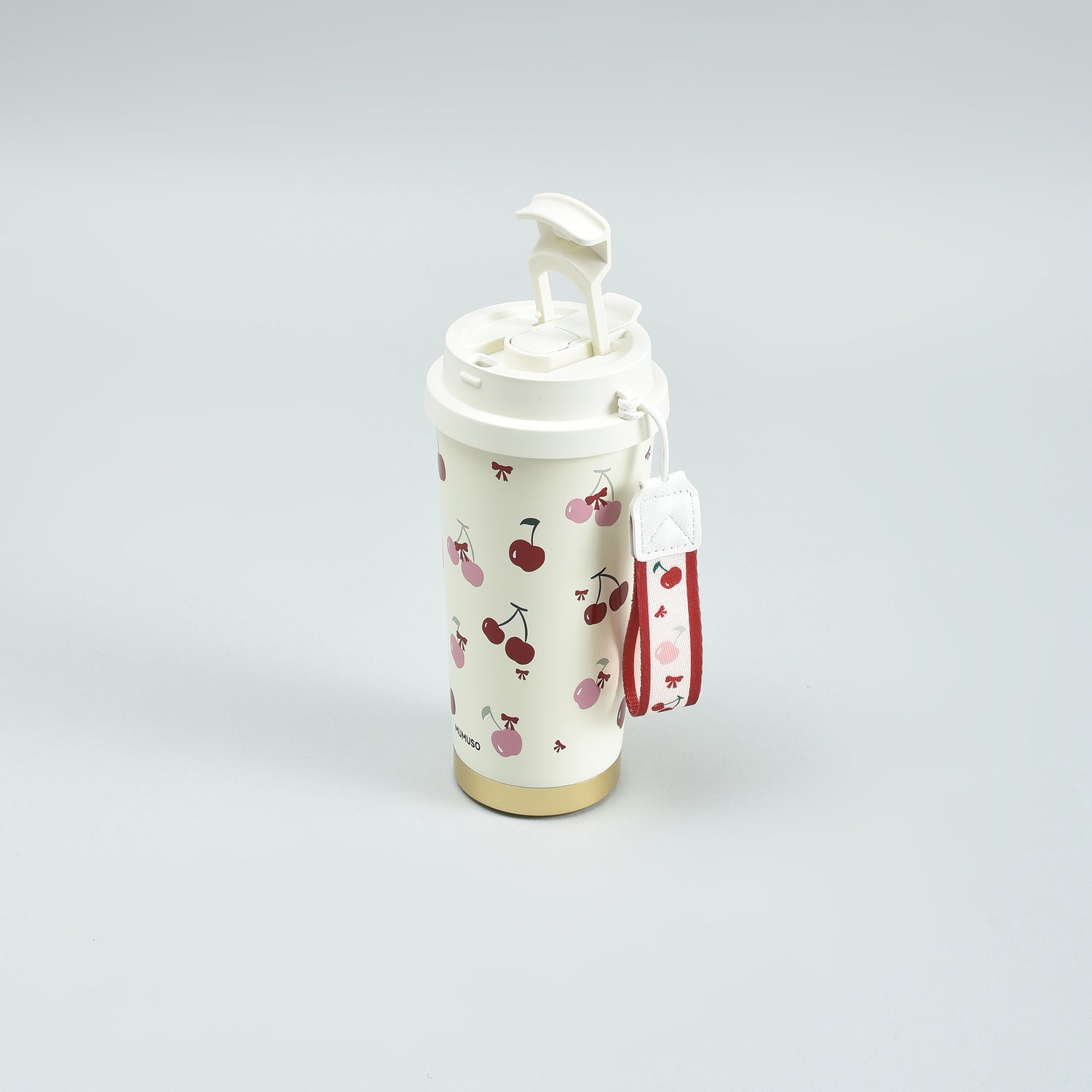 Cherry Insulated Coffee Tumbler - Red/550 ml