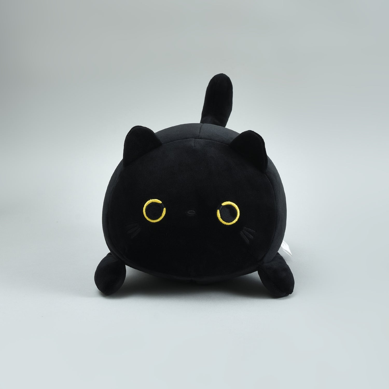 Cool Cat 2-in-1 Neck Pillow That Turns Into a Plush Cat- Black