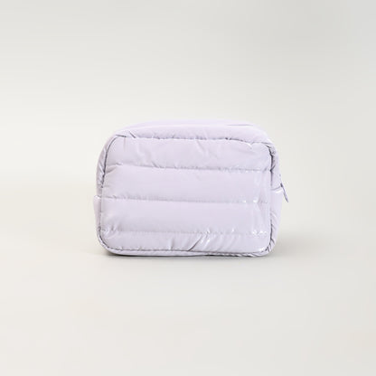 Mumuso Puffy Cloud Rectangle Makeup Bag – Purple