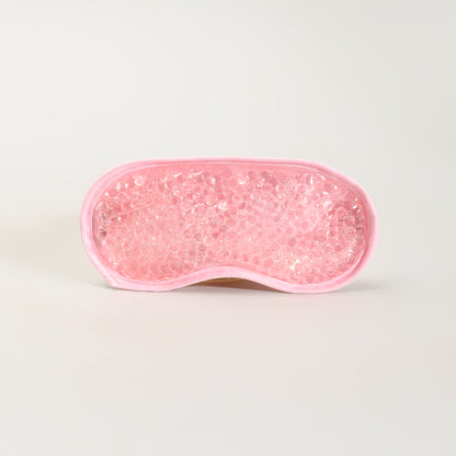 MUMUSO Hot &amp; Cold Compress Gel Bead Eye Mask- Pink