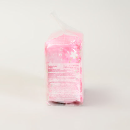 Mumuso Scented Cherry Blossom Cleansing Wipes – 40 Counts