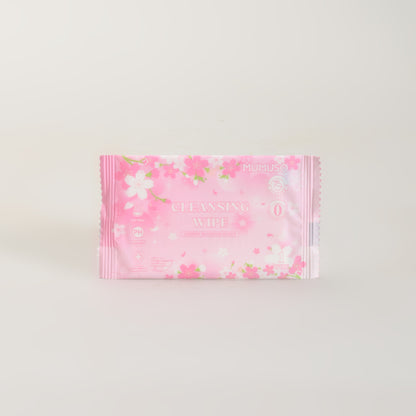 Mumuso Scented Cherry Blossom Cleansing Wipes – 40 Counts