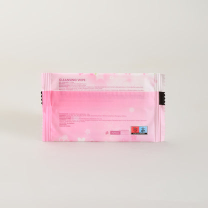 Mumuso Scented Cherry Blossom Cleansing Wipes – 40 Counts