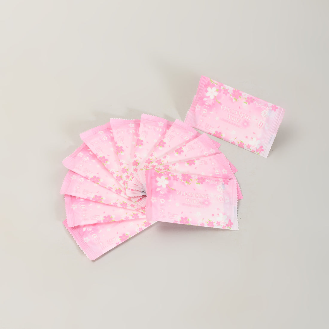 Mumuso Scented Cherry Blossom Cleansing Wipes – 40 Counts