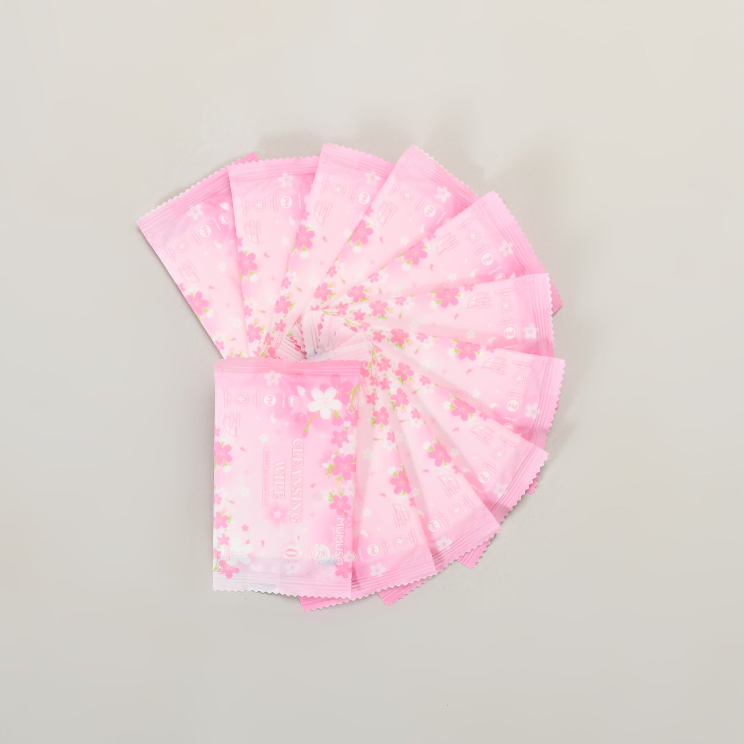 Mumuso Scented Cherry Blossom Cleansing Wipes – 40 Counts