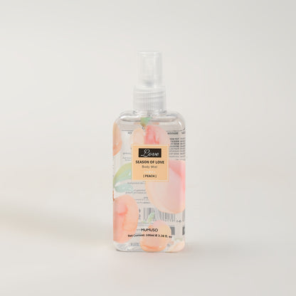MUMUSO Season of Love Peach Body Mist – Refreshing Fruity Peach Fragrance Mist (100ml)