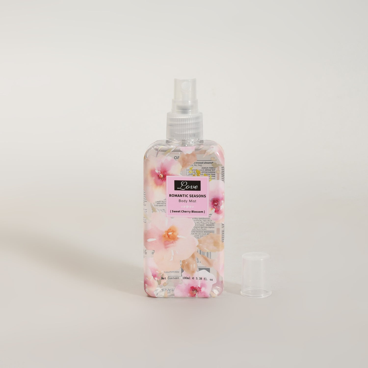 Romantic Seasons Series Body Mist 100ml-  Floral- Sweet Cherry Blossom Fragrance