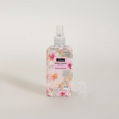 Romantic Seasons Series Body Mist 100ml-  Floral- Sweet Cherry Blossom Fragrance