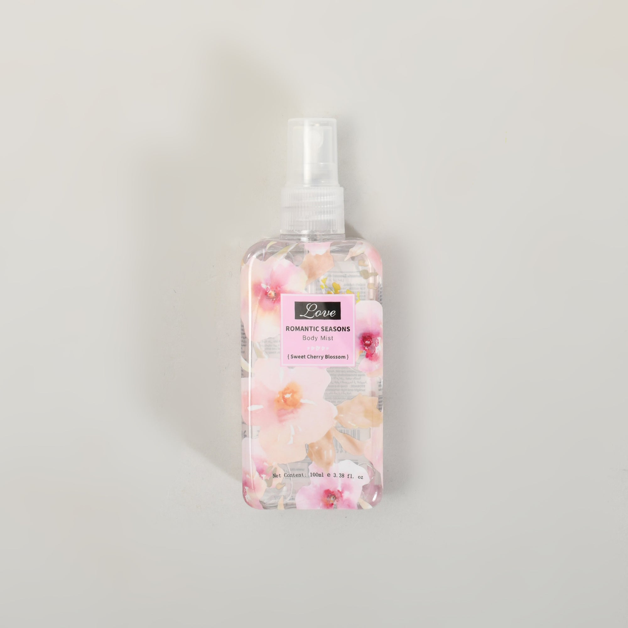 Romantic Seasons Series Body Mist 100ml-  Floral- Sweet Cherry Blossom Fragrance