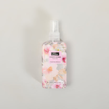 Romantic Seasons Series Body Mist 100ml-  Floral- Sweet Cherry Blossom Fragrance