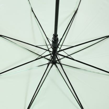 Apple &amp; Puppy Umbrella with J Handle - Mint Green
