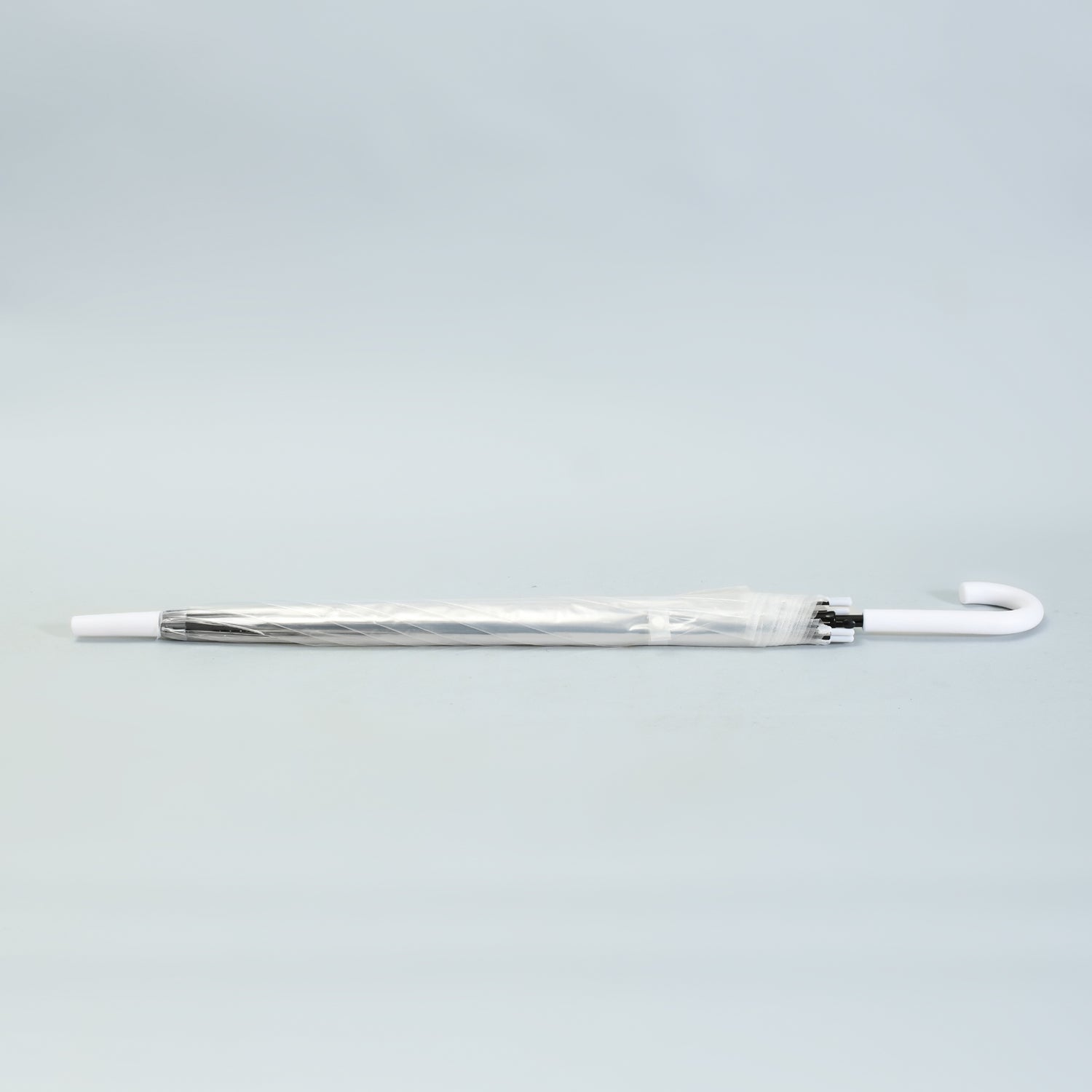 Mumuso J Handle Umbrella Transparent/ Clear
