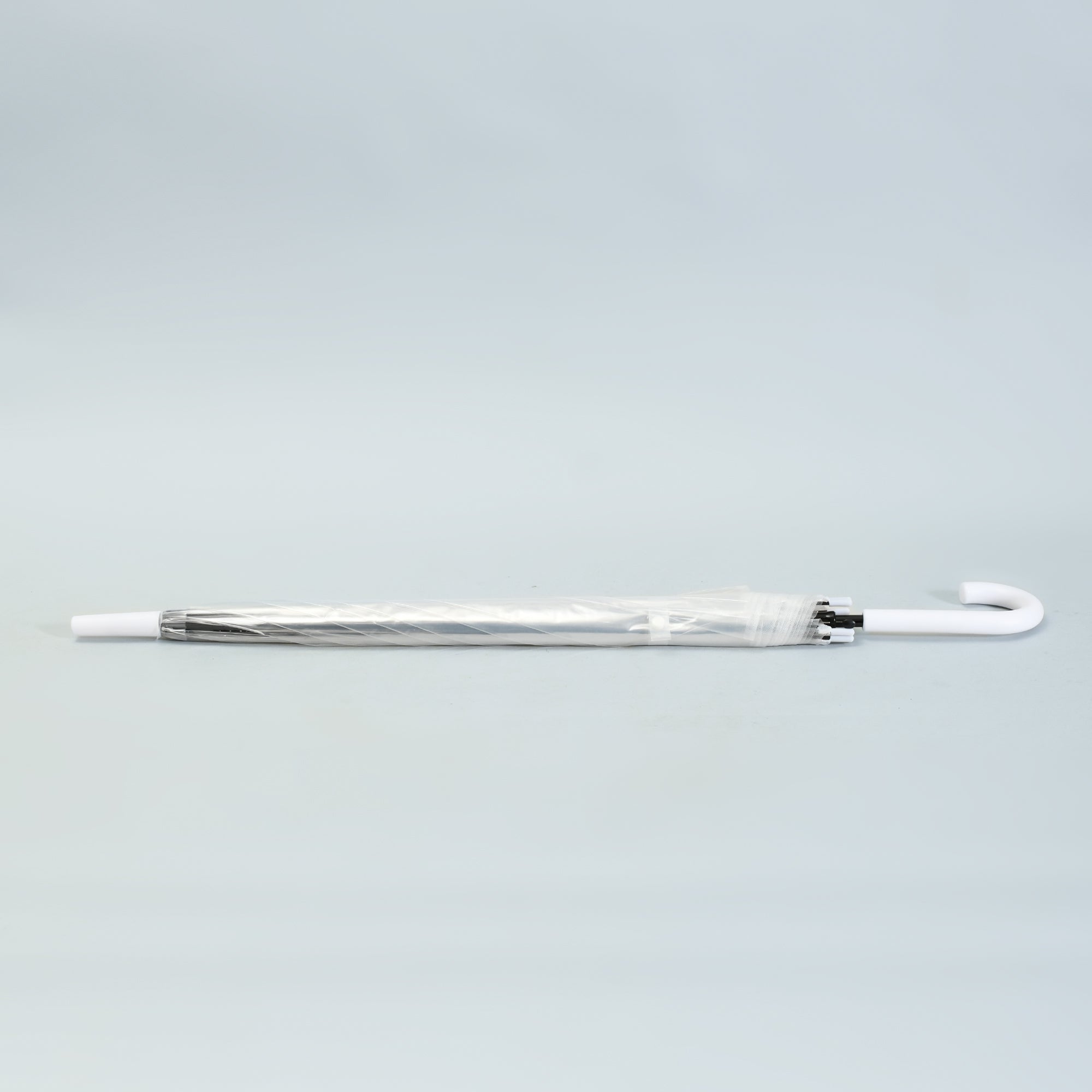 Mumuso J Handle Umbrella Transparent/ Clear