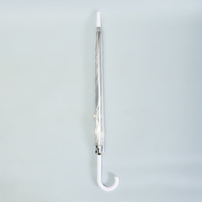 Mumuso J Handle Umbrella Transparent/ Clear