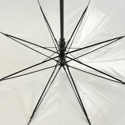 Mumuso J Handle Umbrella Transparent/ Clear