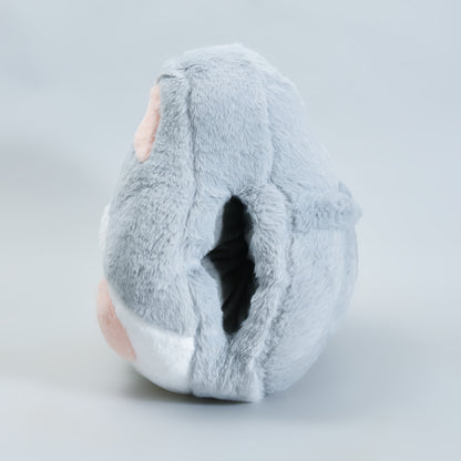 Siberian Husky Cartoon Hand Warmer Pillow- Grey