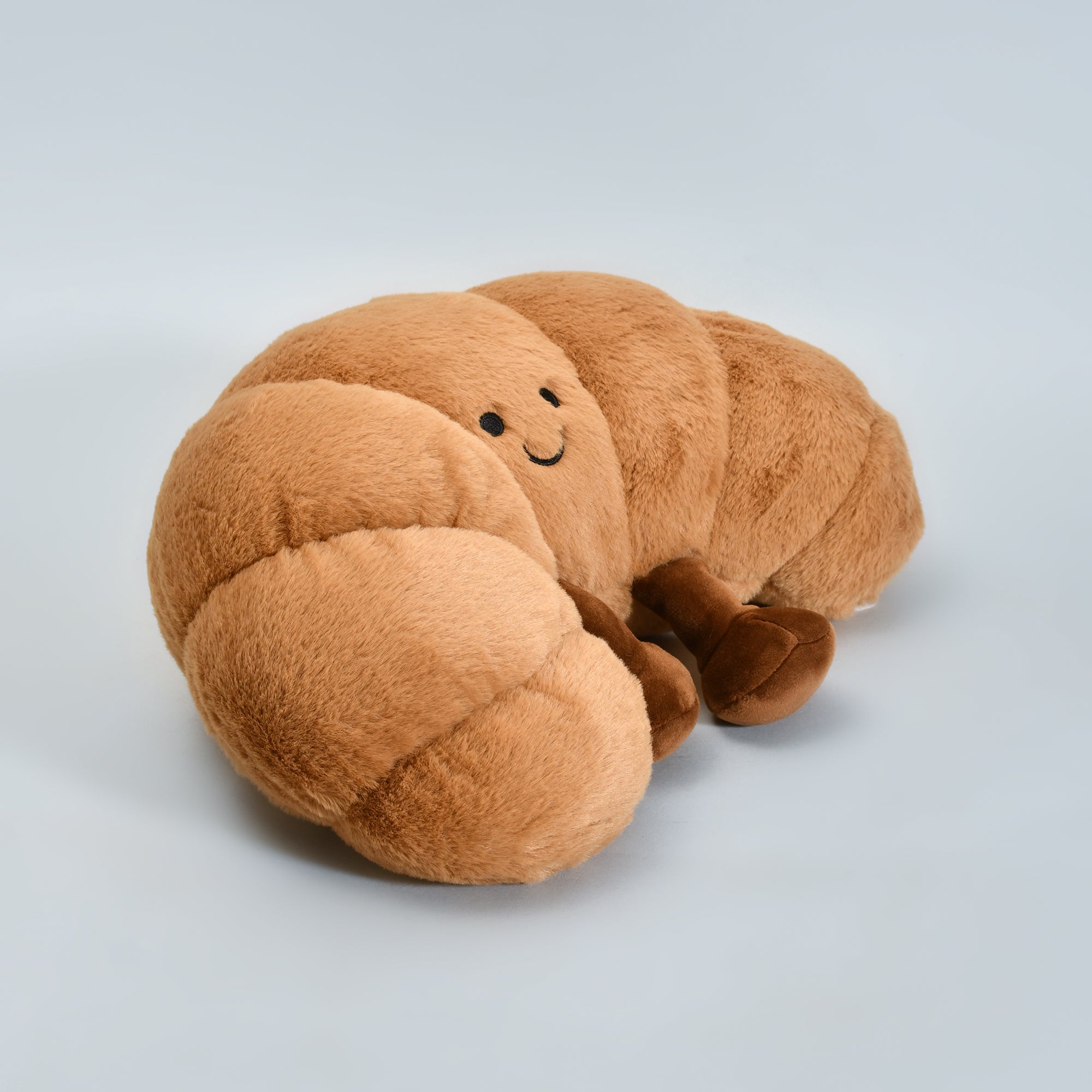 Mumuso Gourmet Food Family Hand Warmer Pillow Croissant - Brown