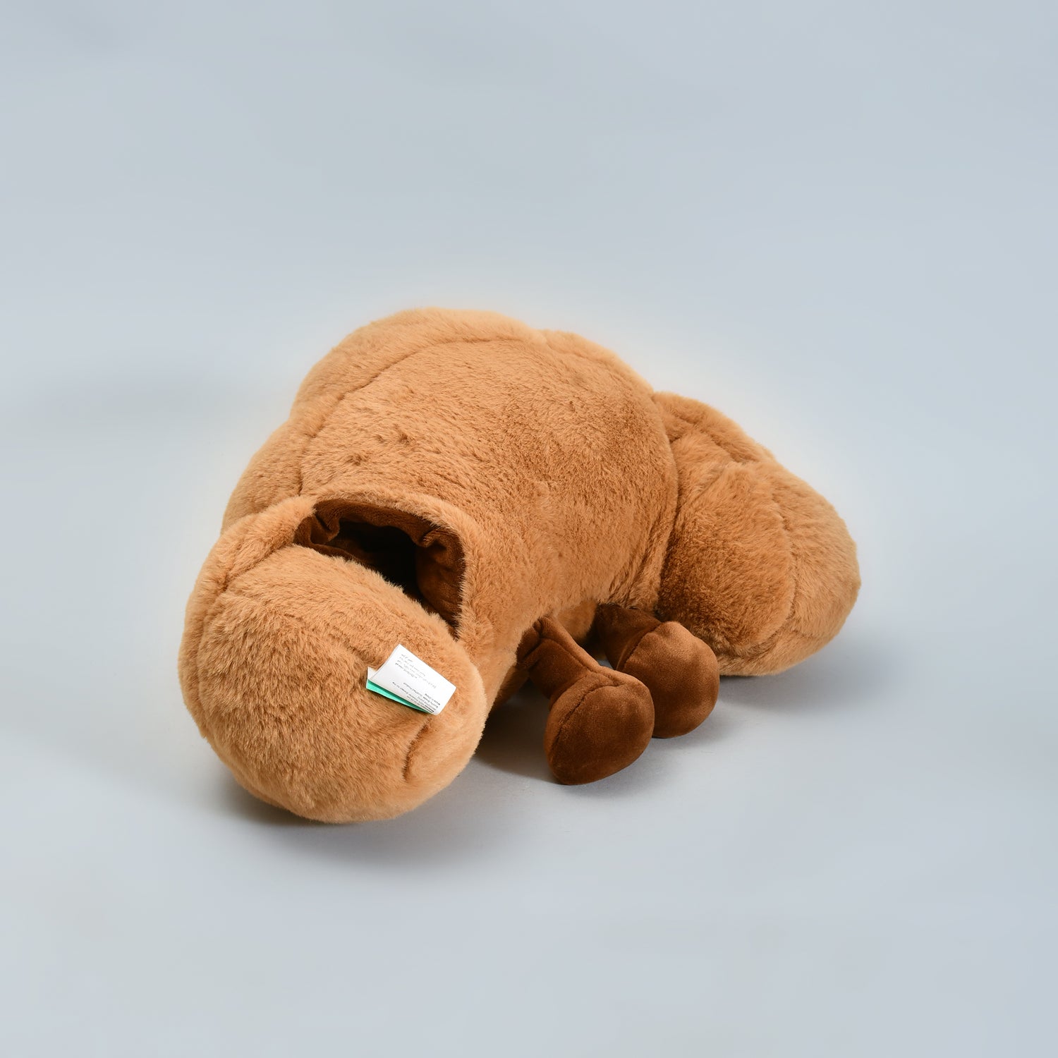 Mumuso Gourmet Food Family Hand Warmer Pillow Croissant - Brown
