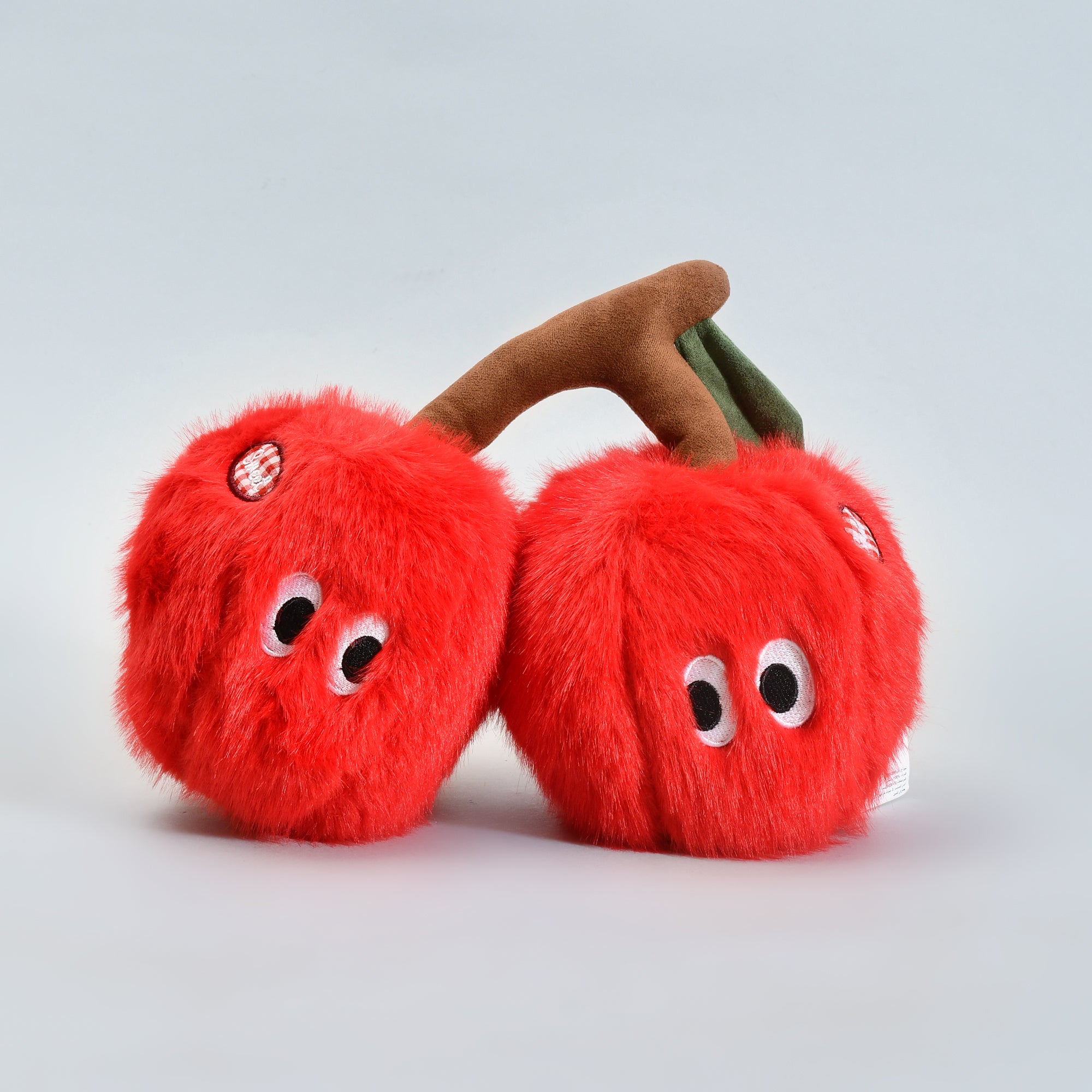 Ultra Cute 20 cm Stuffed Fruit — Double Cherries