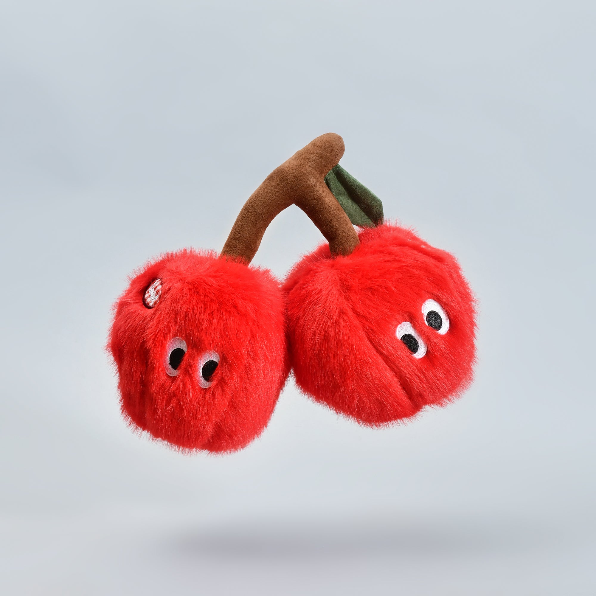 Ultra Cute 20 cm Stuffed Fruit — Double Cherries
