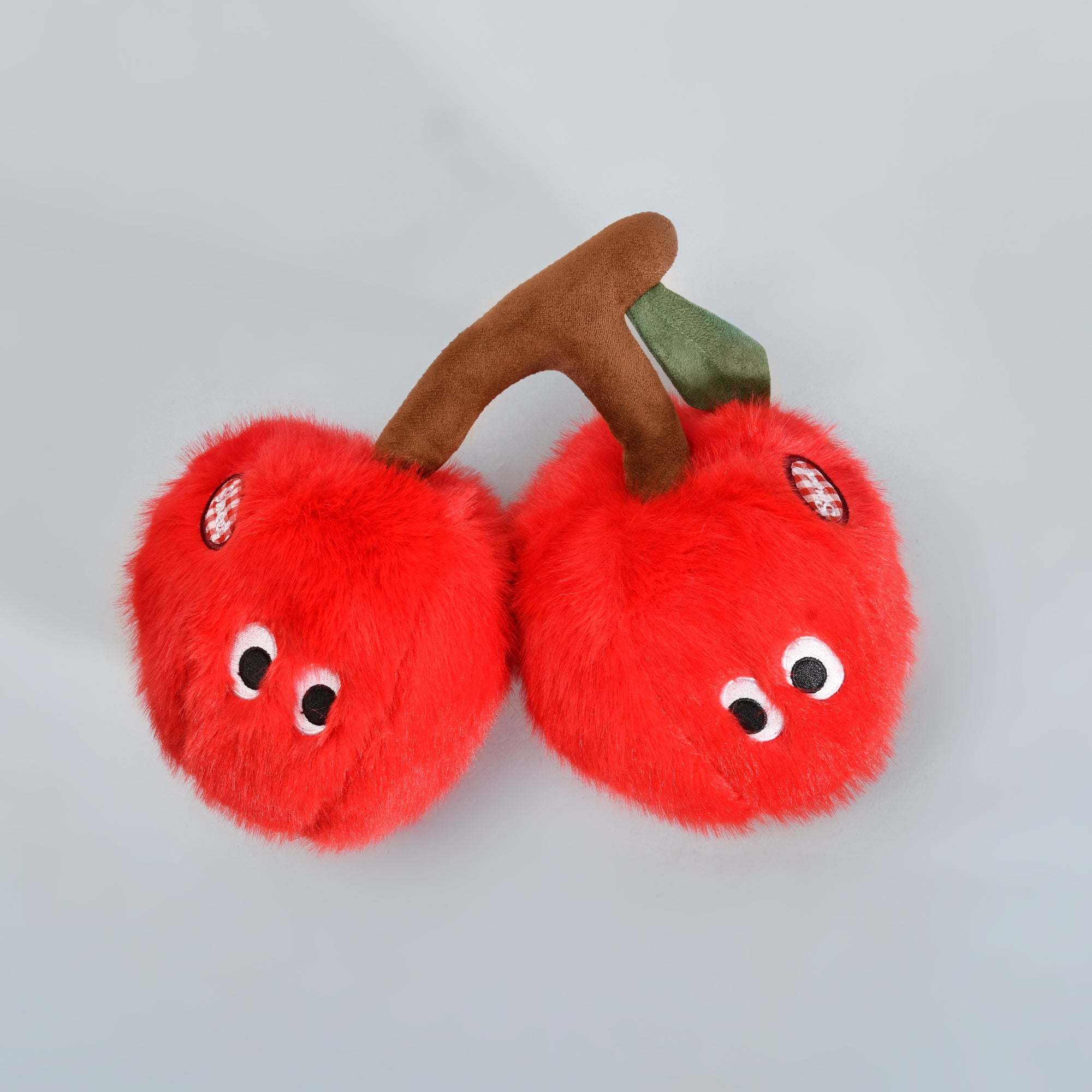Ultra Cute 20 cm Stuffed Fruit — Double Cherries