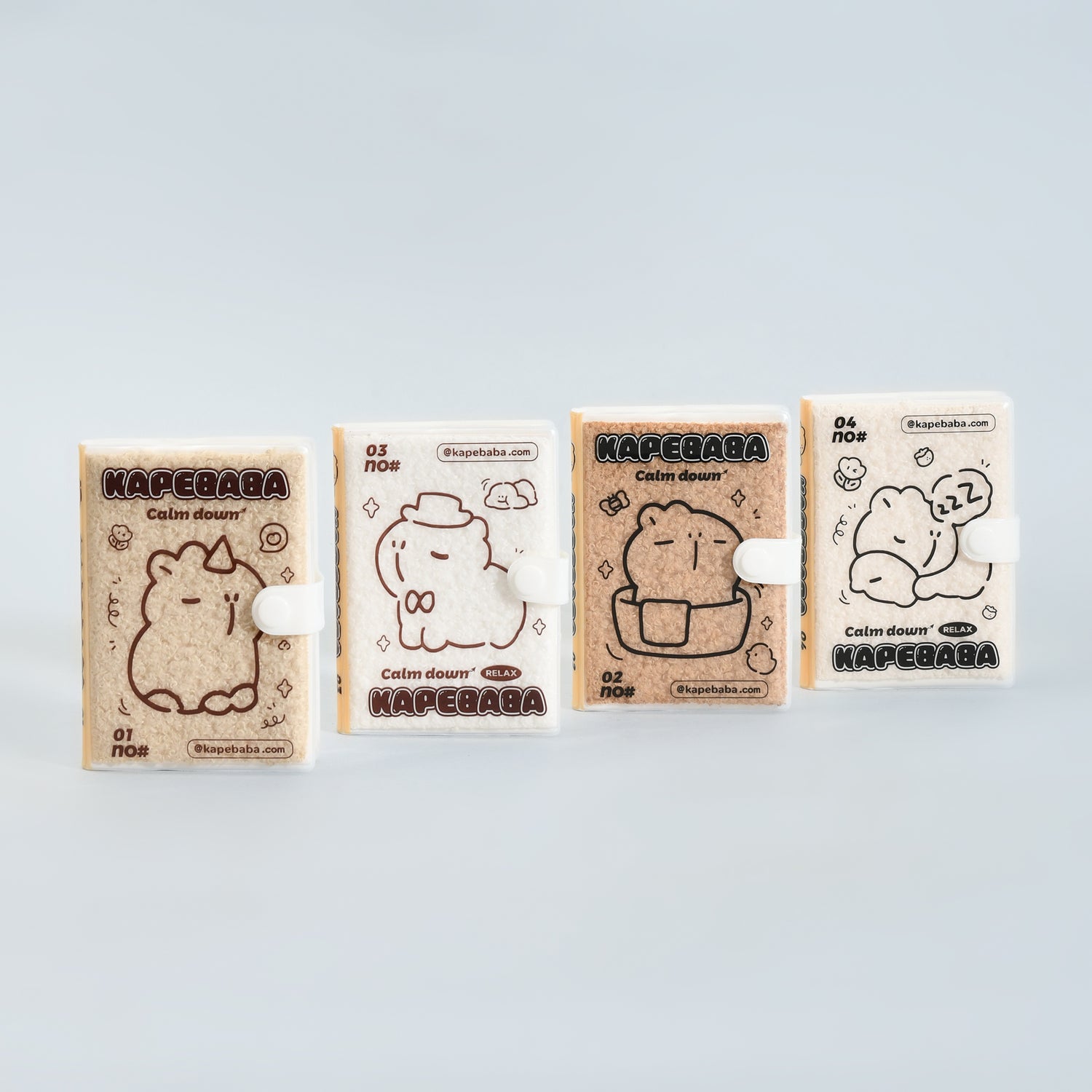 Assorted Capybara Small Notebook- Assorted Colours