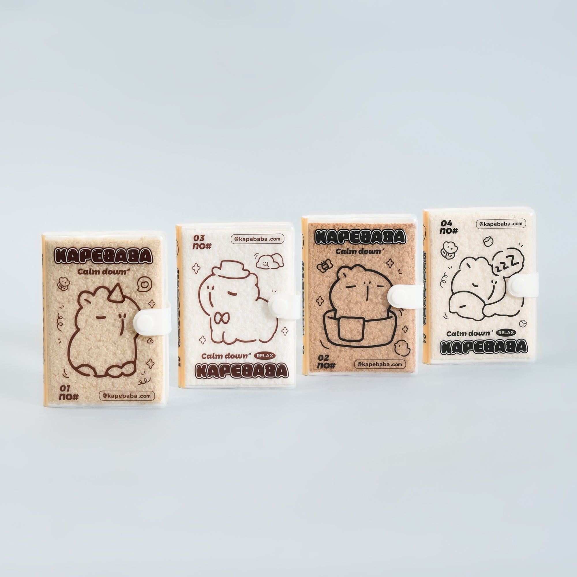Assorted Capybara Small Notebook- Assorted Colours
